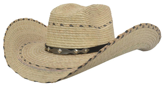 Alamo Old West Texas Palm Python Print D05110 Hat M & F