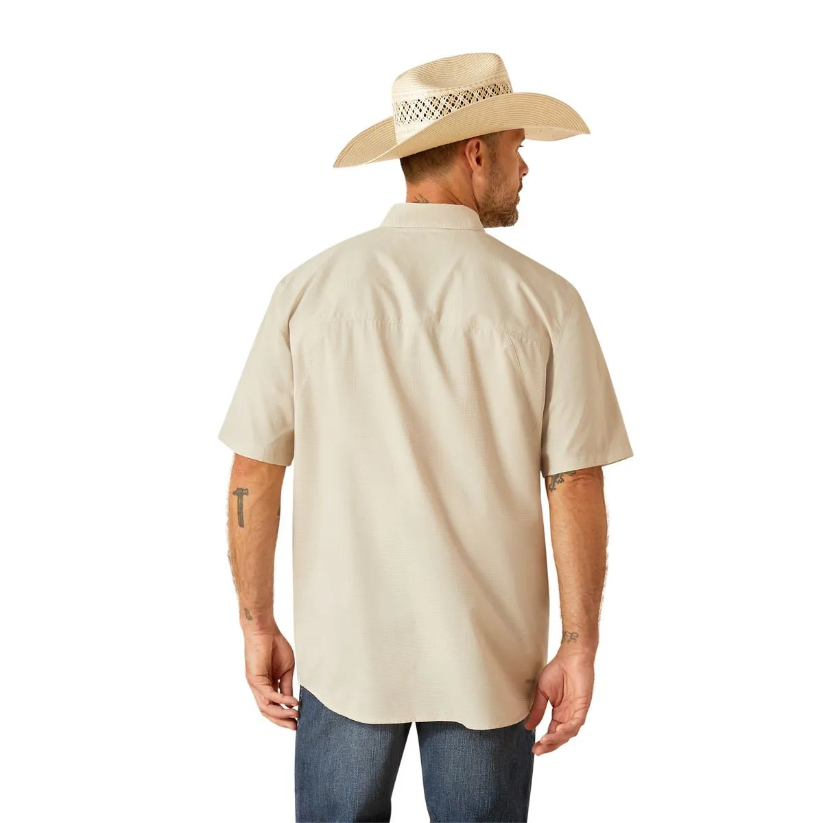 Ariat MNS 360 Airflow Classic Fit Shirt Silver Ariat