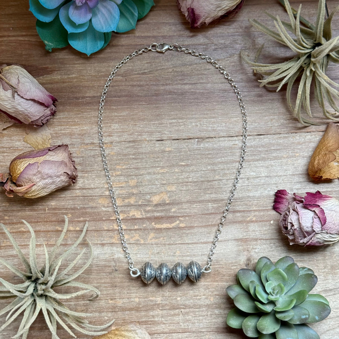 88 - Sterling Silver Mercury Dime Bar Necklace by Jason Ogg Necklaces Shopify Collective The Bijoux FAB Jewelry The Bijoux FAB Jewelry