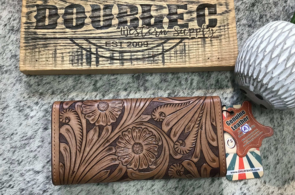 Wallet Genuine Leather women bag western Bag Handbag & Wallet Accessories Women's american darling