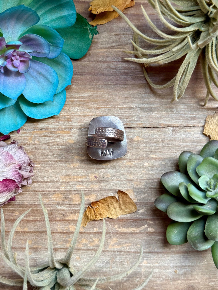 MJ Ring - Turquoise Copper Ring Ring Shopify Collective The Bijoux FAB Jewelry The Bijoux FAB Jewelry