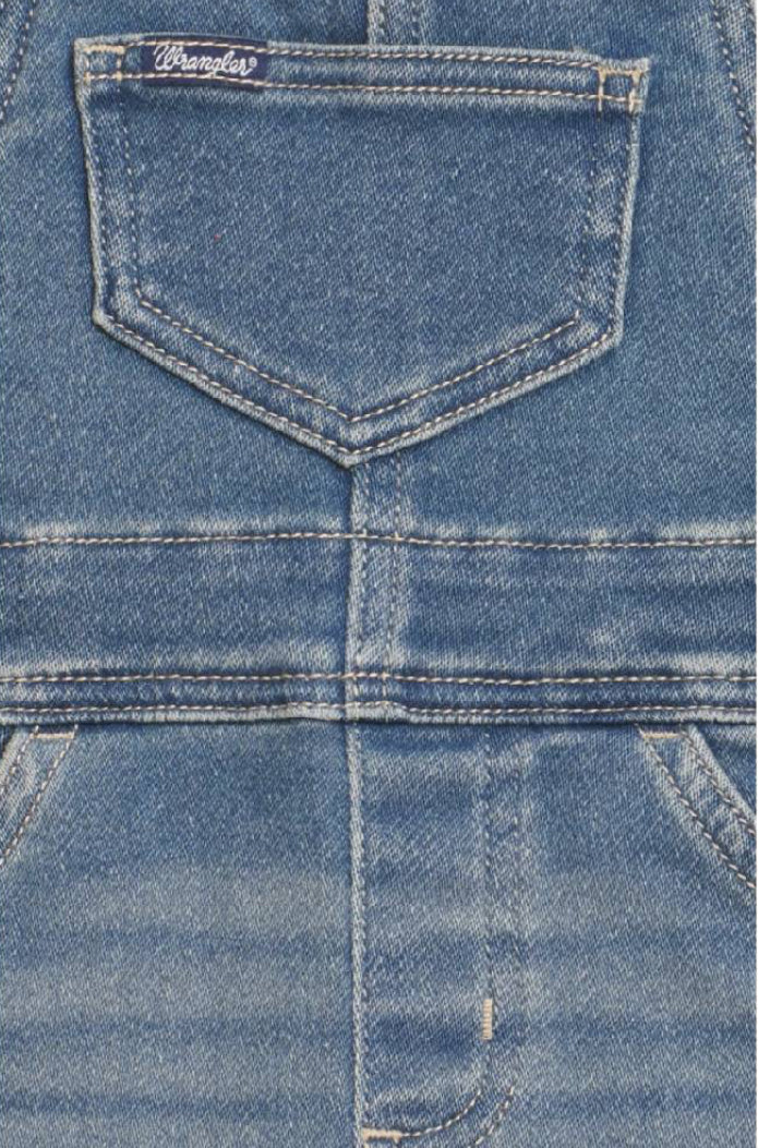 WRANGLER GIRL'S DENIM OVERALL girls Wrangler Wrangler