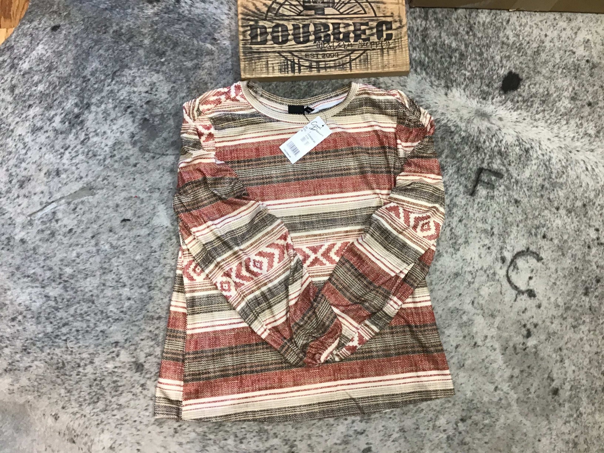 Women's Cinch 3/4 Sleeve Knit CTK7484002 Shirt Cinch