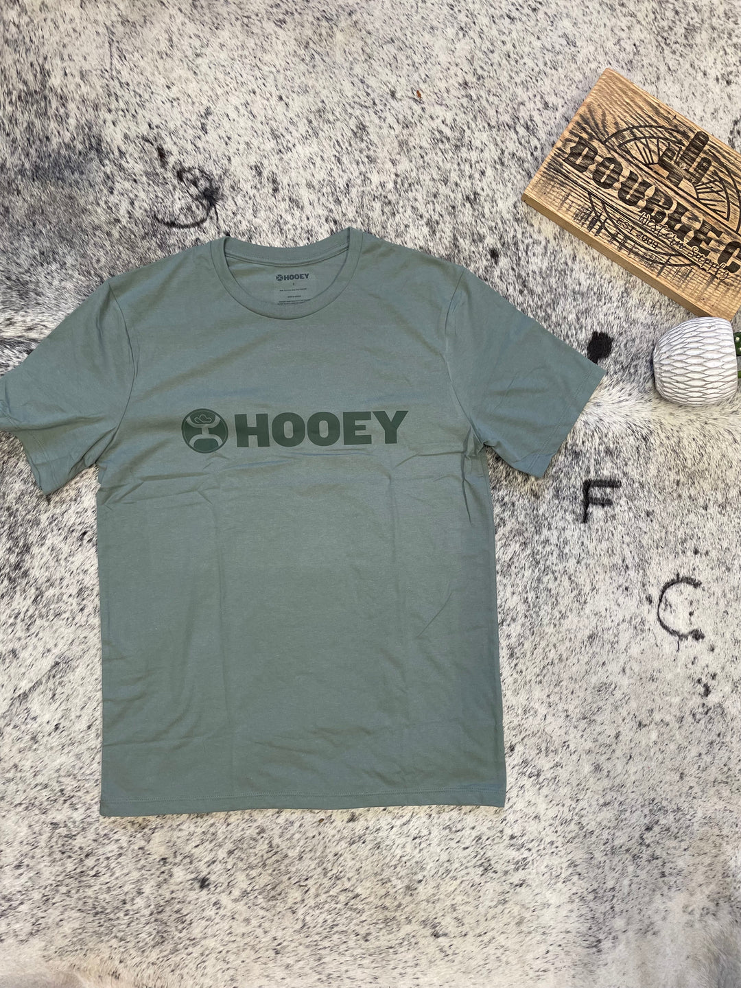 HOOEY "LOCK-UP" AGAVE GREEN T-SHIRT T Shirt hooey Hooey
