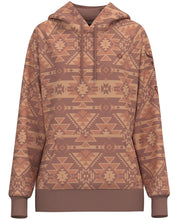 Load image into Gallery viewer, &quot;TELLURIDE&quot; PINK/TAN W/ AZTEC HOODY
