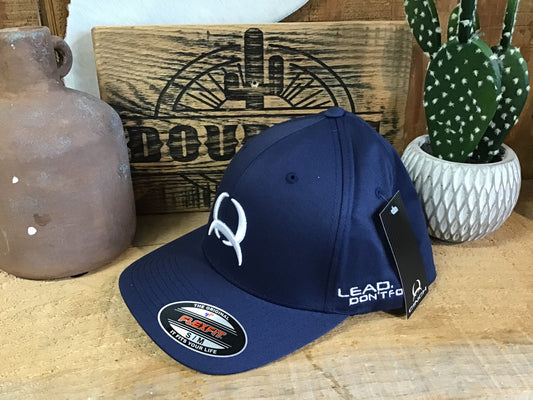 Cinch Men's Flexfit Logo Navy Cap Cap Cinch