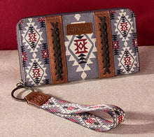 Load image into Gallery viewer, Wrangler Southwestern Art Print Wallet
