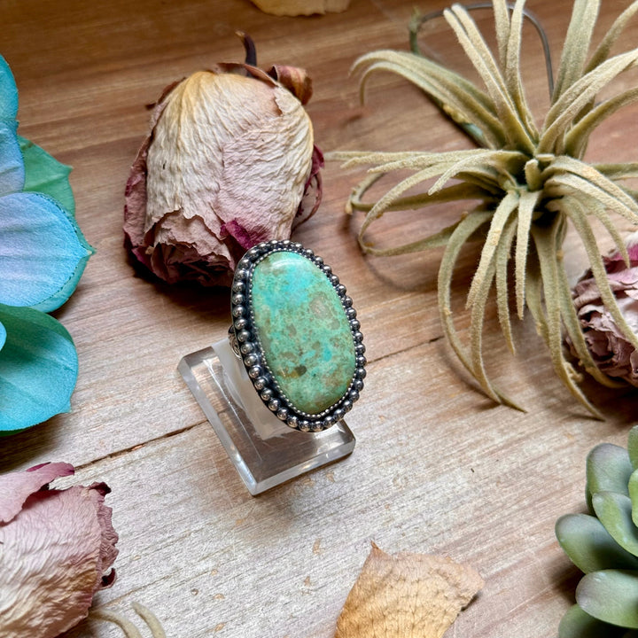 MJ Turquoise Ring – Sterling Silver Ring Shopify Collective The Bijoux FAB Jewelry The Bijoux FAB Jewelry