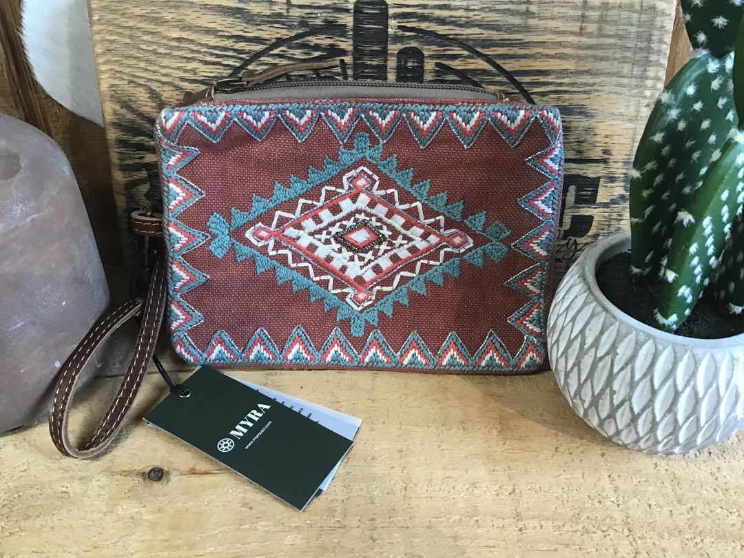 Myra Desert Sunrise Clutch Pouch Purse Women's Myra