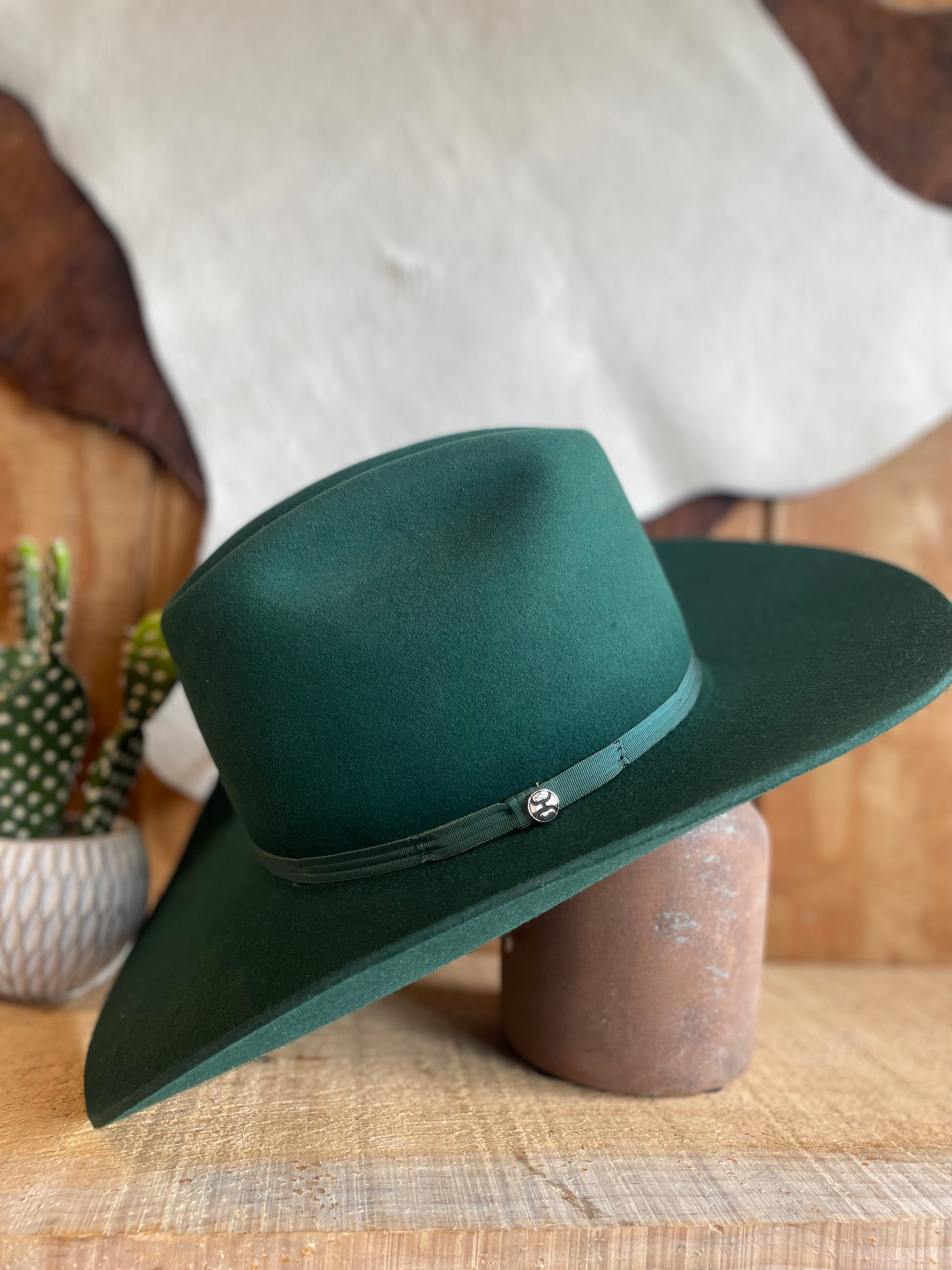 Boquillas forest green cowboy hat Hooey