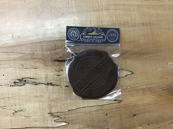 Fragrance Leather Double C Logo Brown Cowboy Cologne Callahan Leatherpress