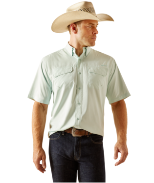 Ariat MNS VentTEK Outbound Classic Fit Shirt/Bleached Aqua Ariat