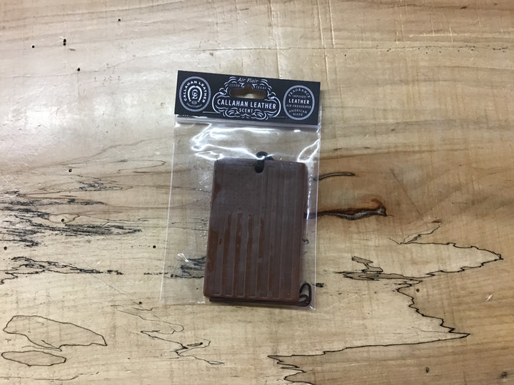 Fragrance Leather Rectangle Flag Brown Callahan Leather Callahan Leatherpress