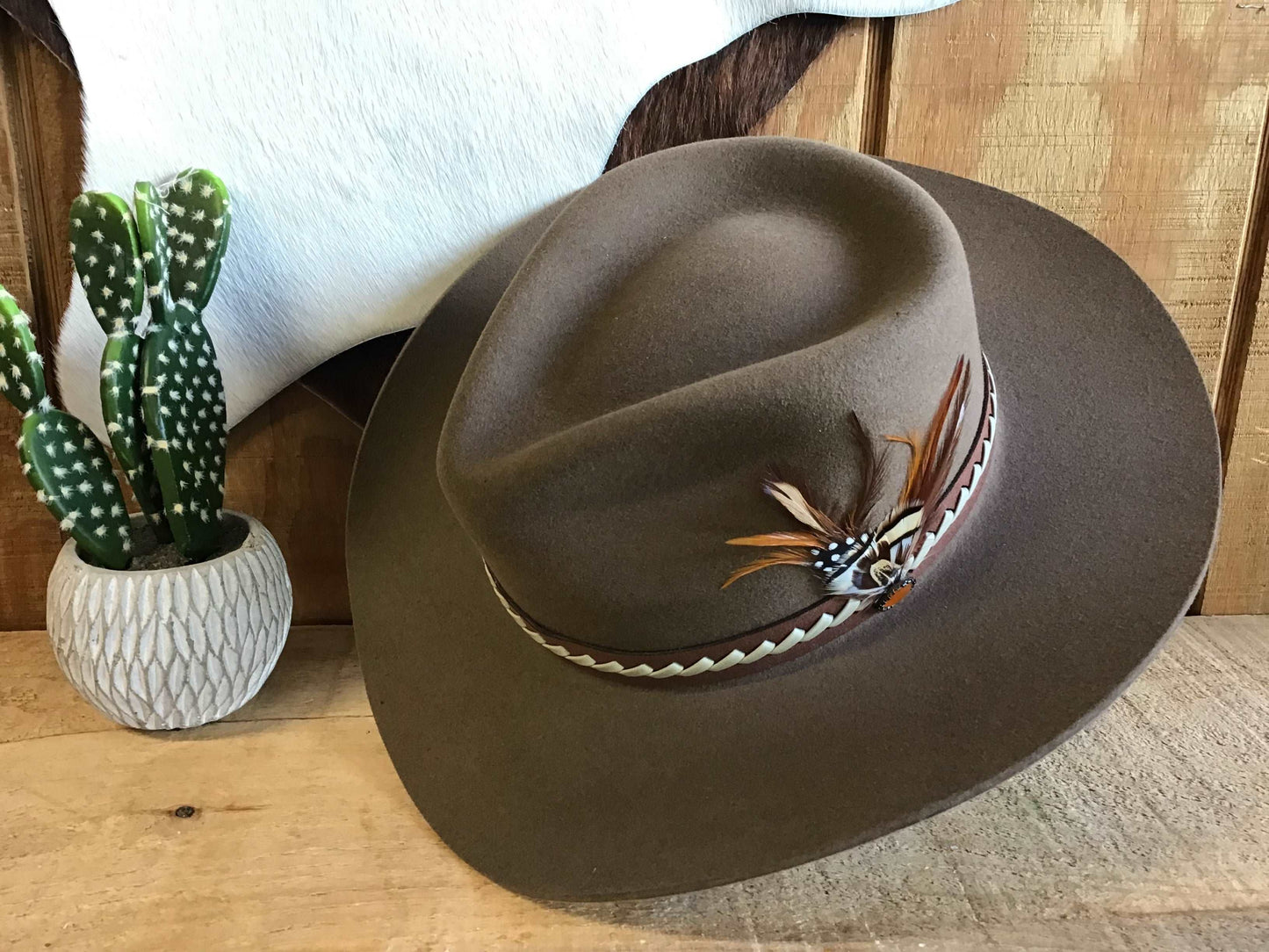 Lainey Wilson Charlie 1 Horse Road Runner Hat-Pecan Hat Hatco