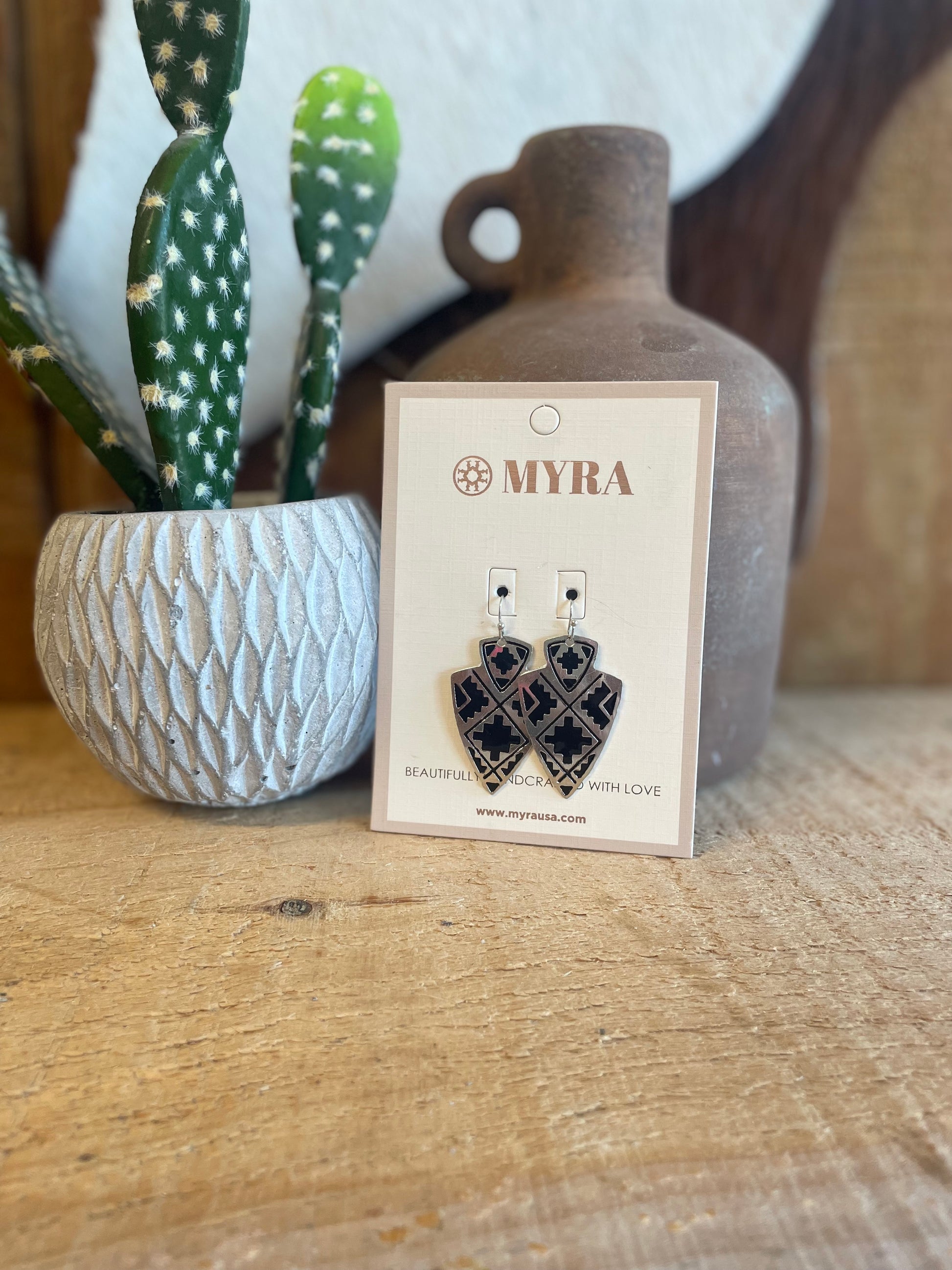 Arrowhead Canyon Earrings Jewelry Myra