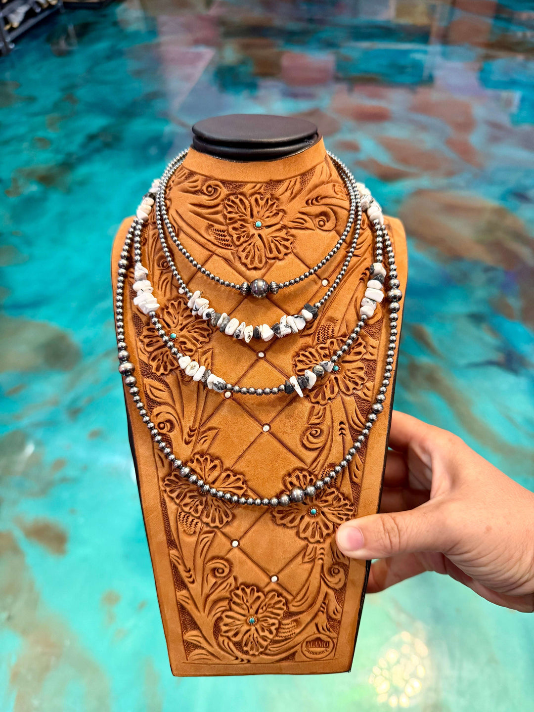 White Buffalo Stack – 4 Piece set Shopify Collective The Bijoux FAB Jewelry The Bijoux FAB Jewelry