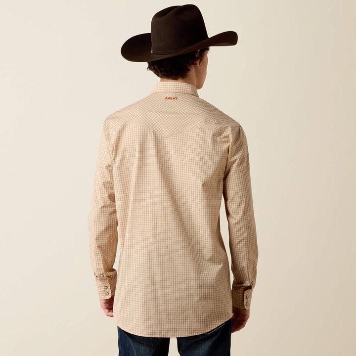 Men's Pro Series West Fitted Snap Shirt 10079582 Shirt ariatmens Ariat