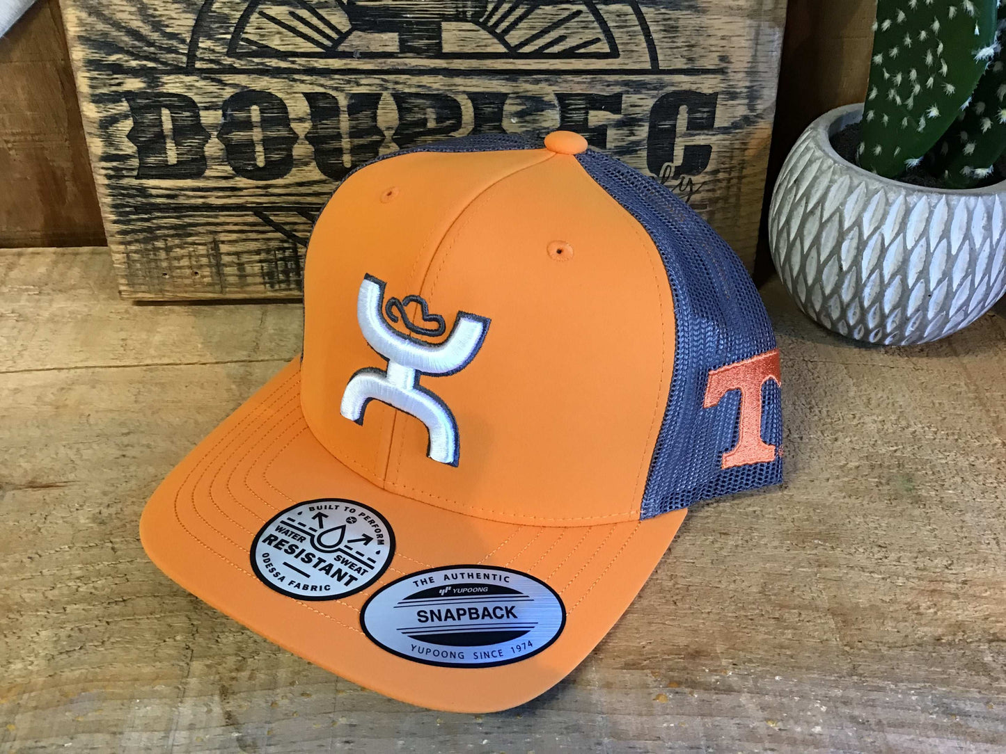 Hooey Tennessee Orange/Grey With White Cap 7475T-ORGY Cap Hooey