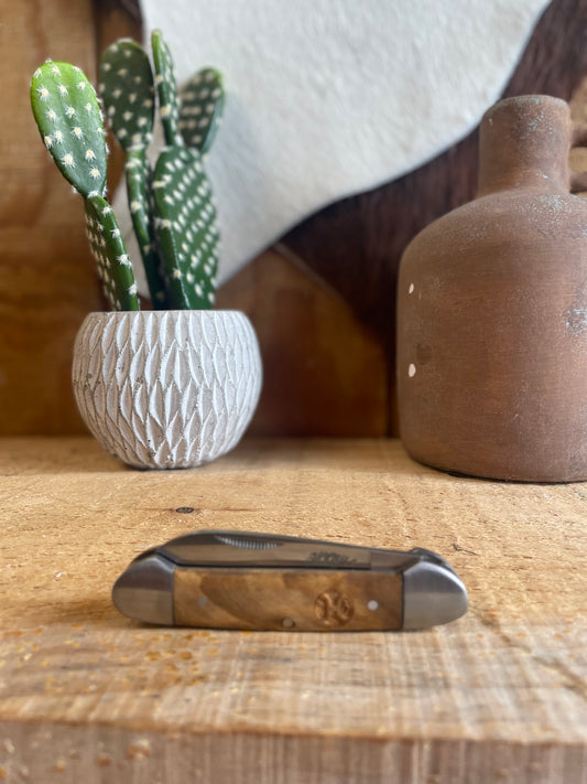 NATURAL WOOD CANOE" HOOEY KNIFE Knife Hooey