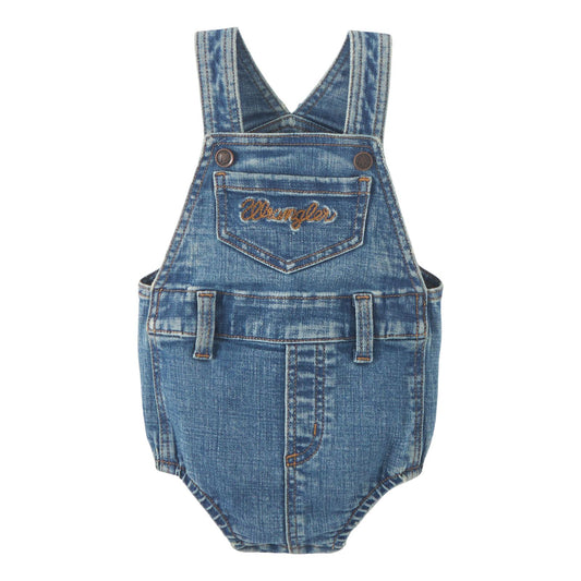 Wrangler® Baby Girl Romper - Gianna Wrangler