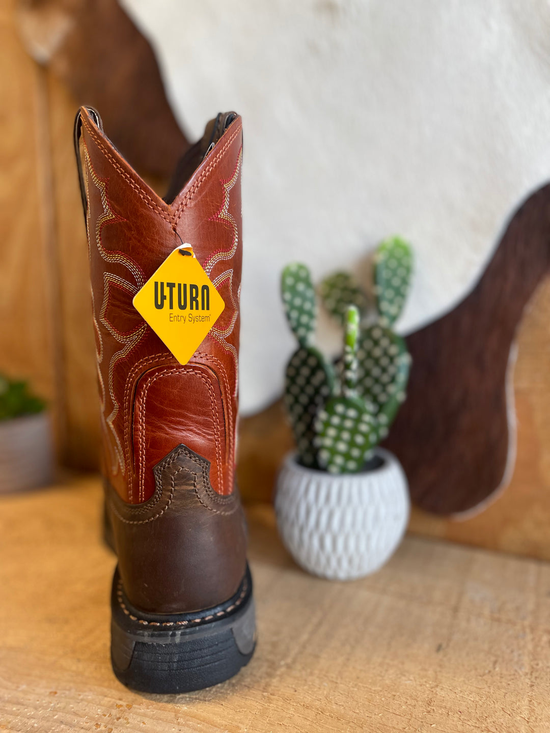 ARIAT MEN'S WORKHOG SQUARE TOE WORK BOOTS Shoes ariatfootwear Ariat