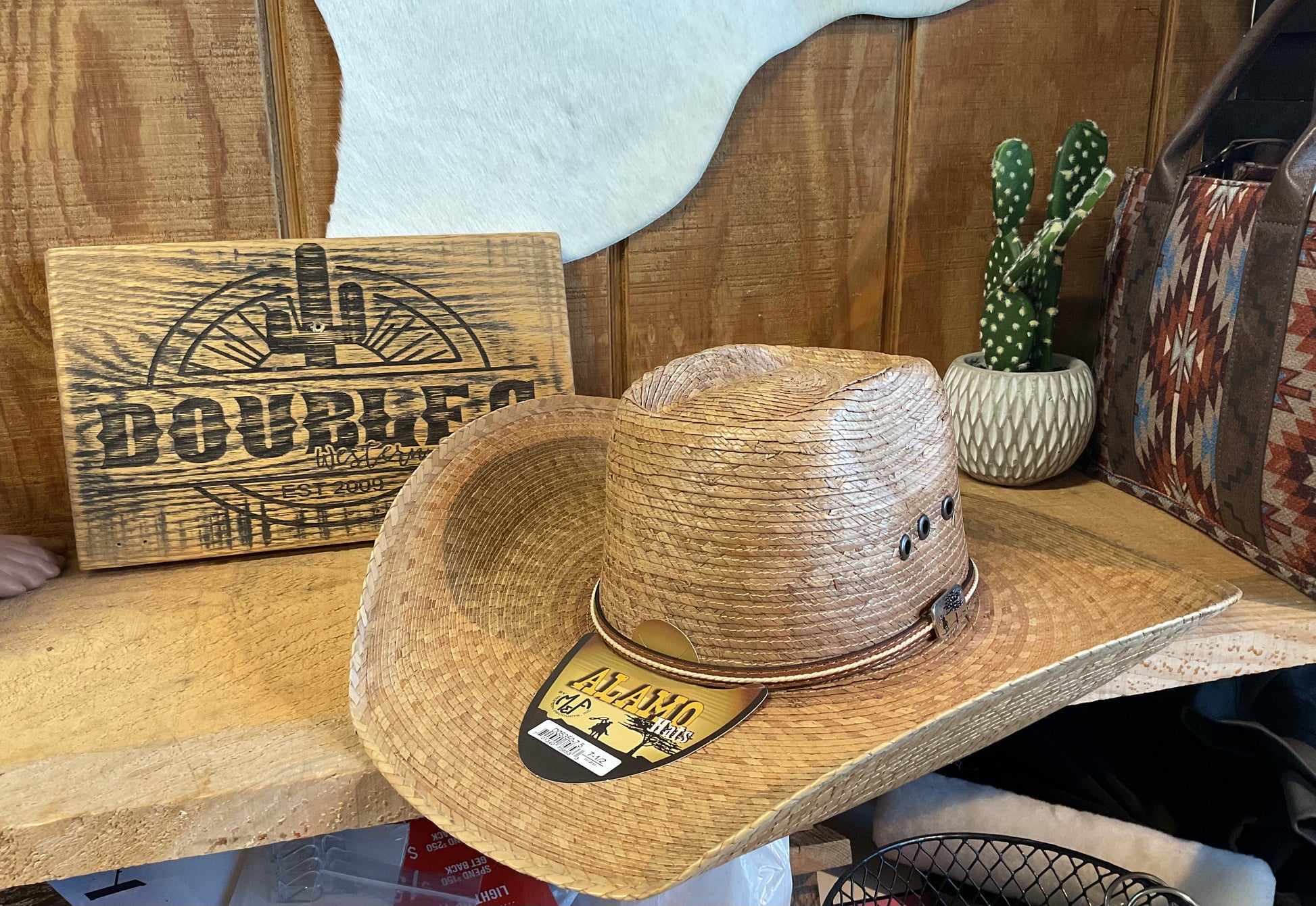 Alamo Palm A/M 5" CS Eyelets D05350 Hat M & F