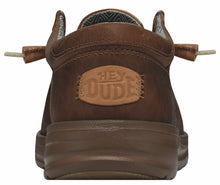 Load image into Gallery viewer, HEY DUDE WALLY GRIP CRAFT LEATHER BROWN
