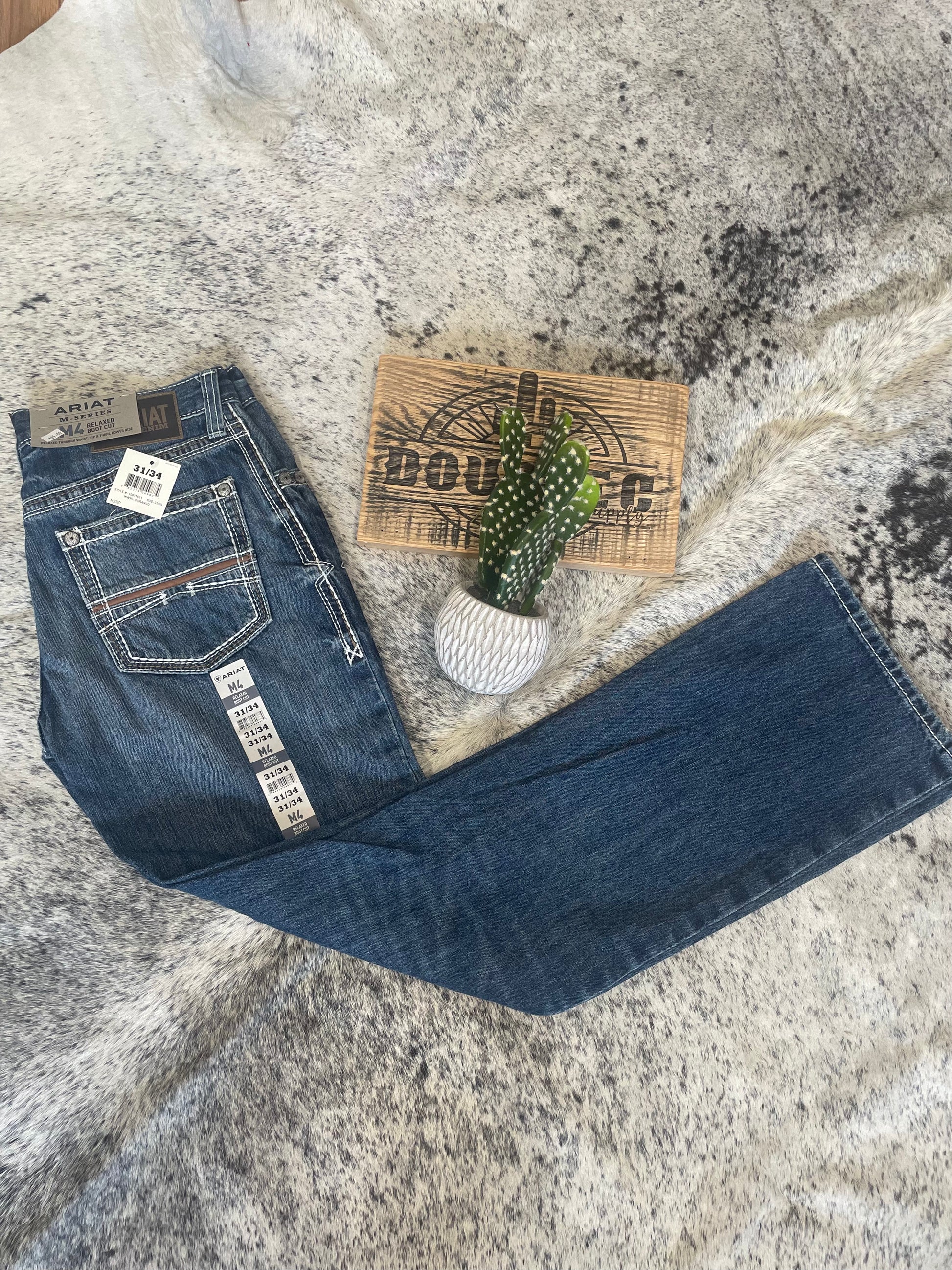 Ariat M4 Low Rise Durango Coltrane Boot Cut Jean 10017511 – Double