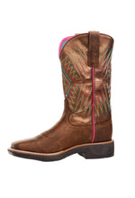 Load image into Gallery viewer, Ariat Women&#39;s Ridgeback Distressed Tan/ Bridle Tan 11 In Top Boot
