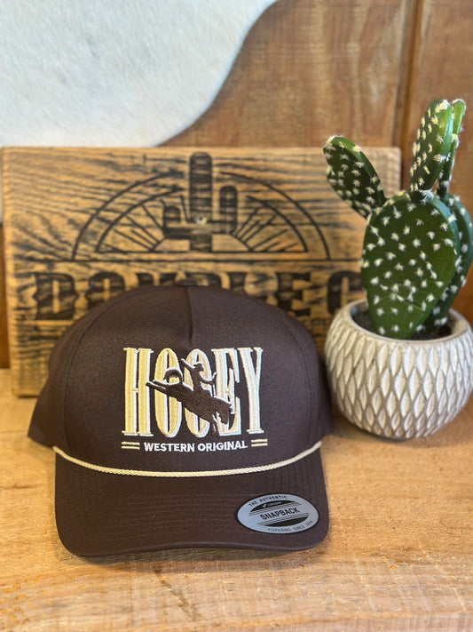 "Wild Ride" Hooey Hat Brown w/ Hooey Embroidered Logo 2569T