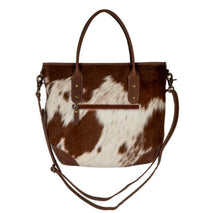 Load image into Gallery viewer, Cullom Trail Hair-on Hide Leather Hairon Bag in Fawn
