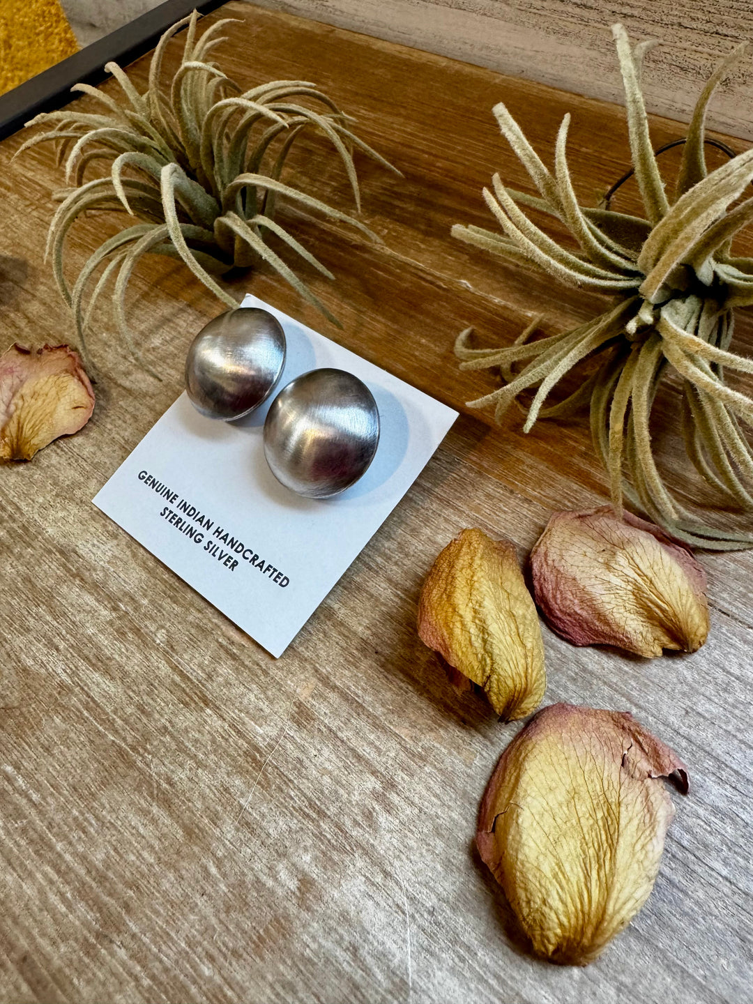Large 30mm Sterling Silver Saucer Pearl Stud Earrings – USA Made Earrings Shopify Collective The Bijoux FAB Jewelry The Bijoux FAB Jewelry