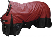 Load image into Gallery viewer, The Waterproof and Breathable Showman Perfect Fit 1200 Denier Turnout Blanket
