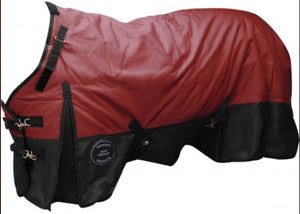 The Waterproof and Breathable Showman Perfect Fit 1200 Denier Turnout Blanket