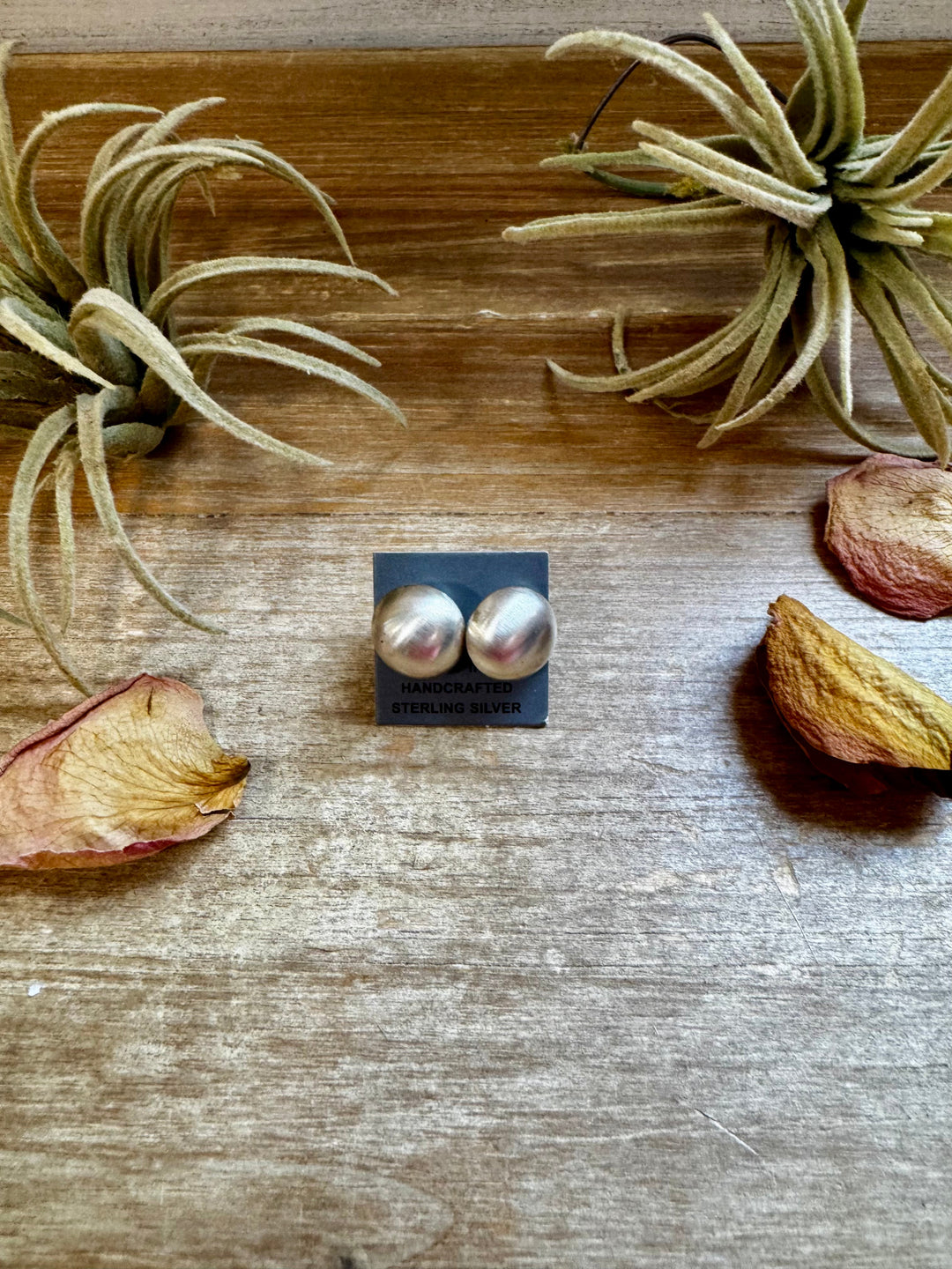 Sterling Silver Saucer Pearl Stud Earrings – 12mm, Stamp MS, USA Made Earrings Shopify Collective The Bijoux FAB Jewelry The Bijoux FAB Jewelry
