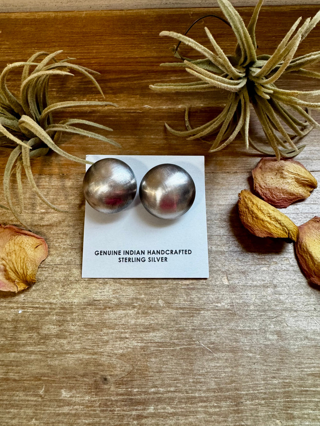 Large 30mm Sterling Silver Saucer Pearl Stud Earrings – USA Made Earrings Shopify Collective The Bijoux FAB Jewelry The Bijoux FAB Jewelry