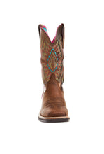 Load image into Gallery viewer, Ariat Women&#39;s Ridgeback Distressed Tan/ Bridle Tan 11 In Top Boot
