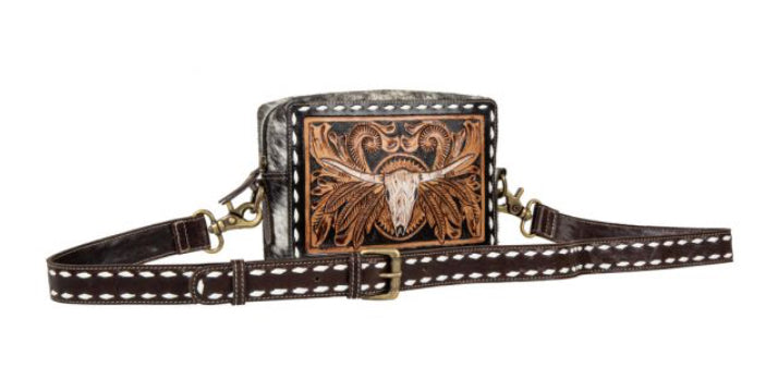 Spirit of the Herd Hand-tooled Hand-Tooled Bag