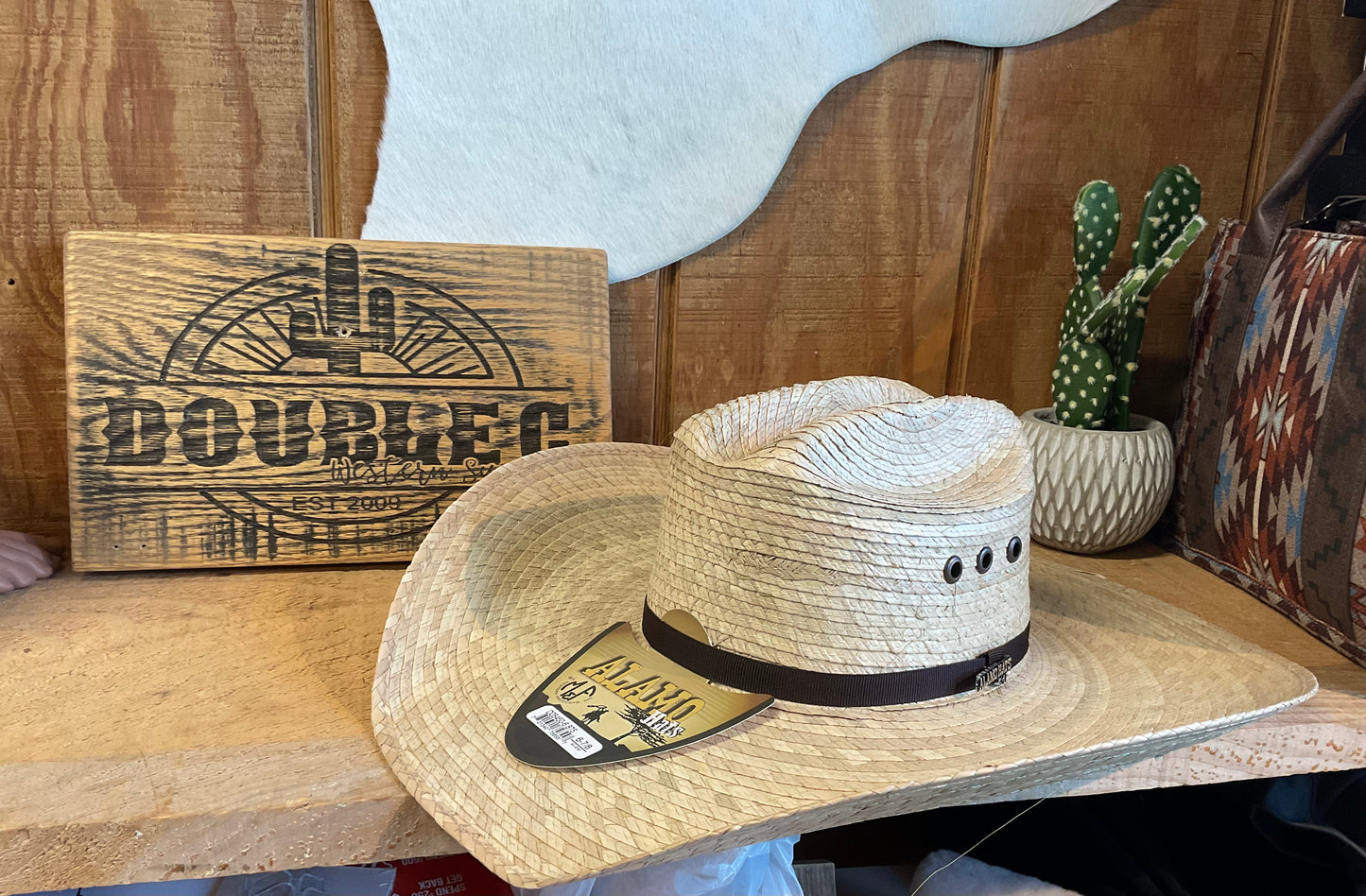 Alamo Palm SS/SS 5" CS Eyelets D05450 Hat M & F