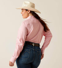 Load image into Gallery viewer, Ariat Kirby Stretch Shirt - Camellia Rose Stripe
