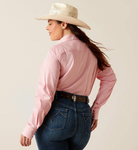 Ariat Kirby Stretch Shirt - Camellia Rose Stripe