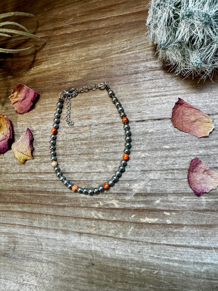 Little bit of orange bracelet Bracelets Shopify Collective The Bijoux FAB Jewelry The Bijoux FAB Jewelry