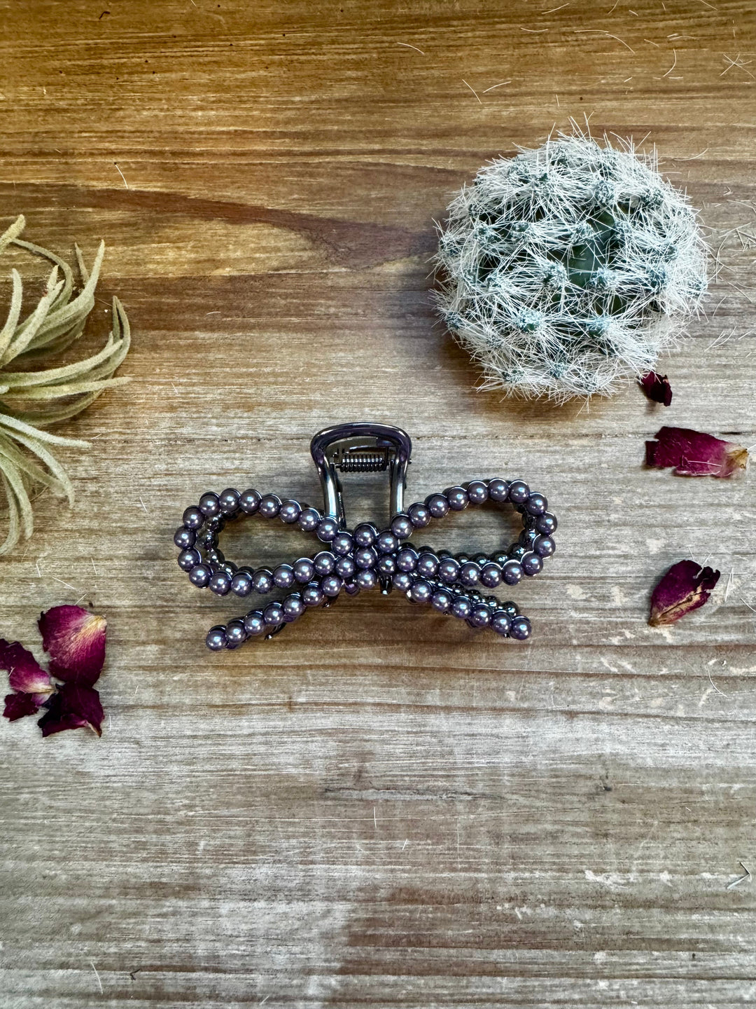 Bow Pearl hair clips hair clip Shopify Collective The Bijoux FAB Jewelry The Bijoux FAB Jewelry