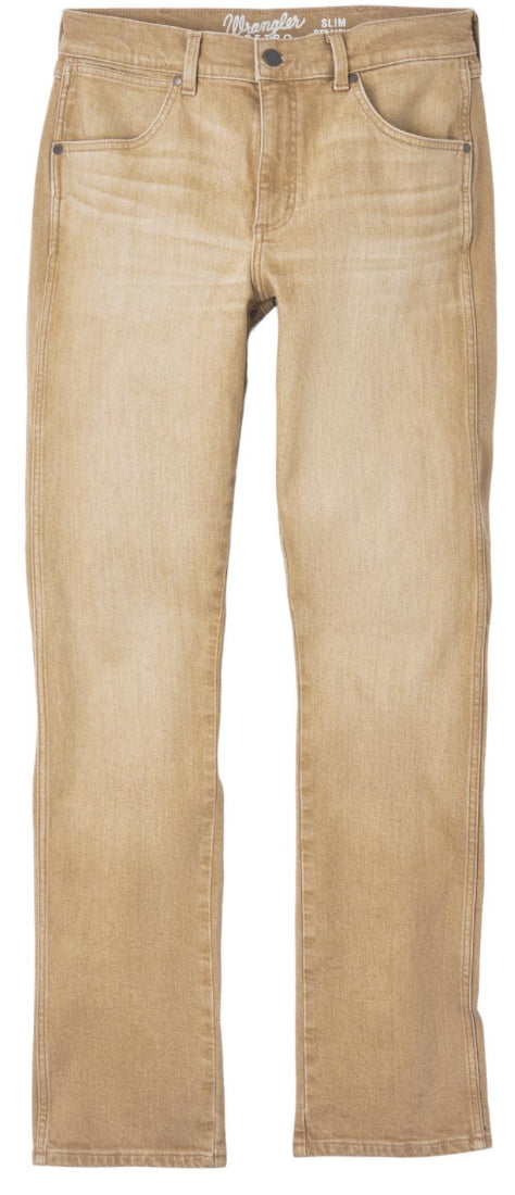 Wrangler Retro® Slim Straight Jean - Saddle