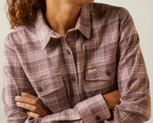 Load image into Gallery viewer, Ariat Women’s Rebar Flannel DuraStretch Work Shirt
