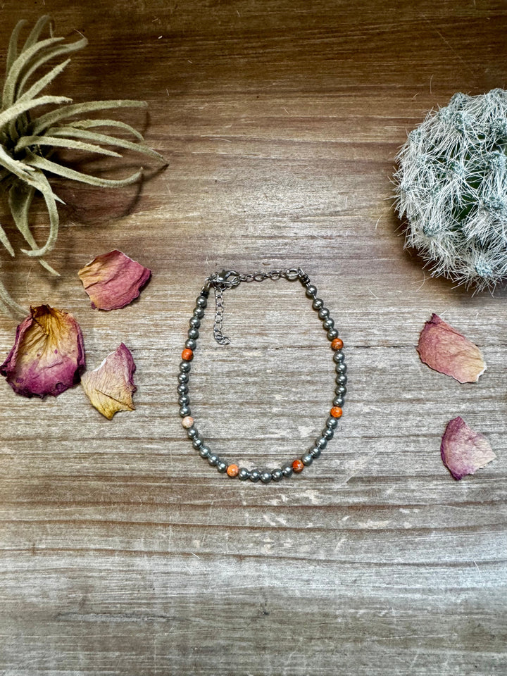 Little bit of orange bracelet Bracelets Shopify Collective The Bijoux FAB Jewelry The Bijoux FAB Jewelry
