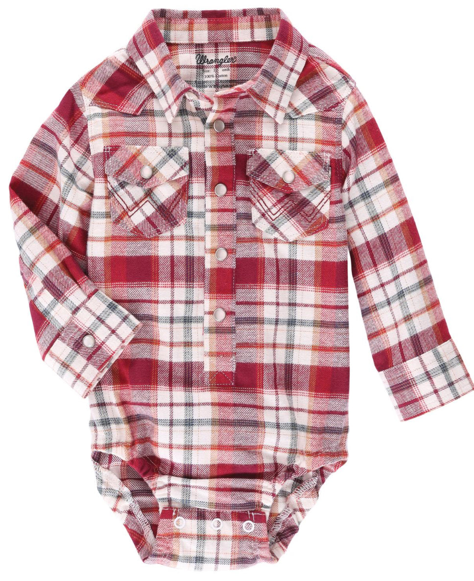 Wrangler® Baby Boy Bodysuit - Red