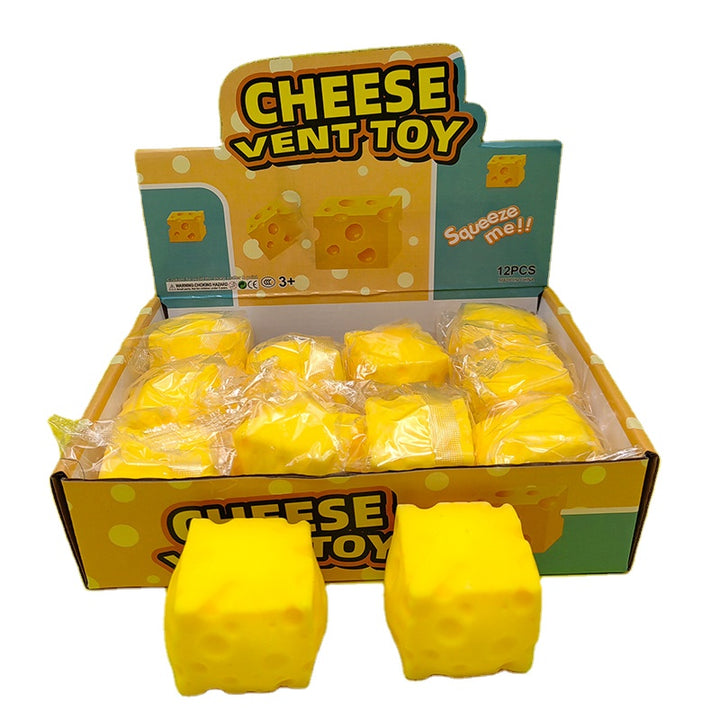 Square Cheese Squishy (Dupe) Squishy Needoh