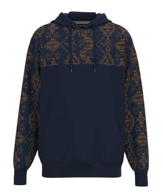 Hooey Men's Jimmy Hoodie - HH1347NVAZ Hoodie Hooey