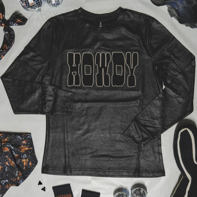Howdy Sequins L/S Shirt Shirt 2 Fly